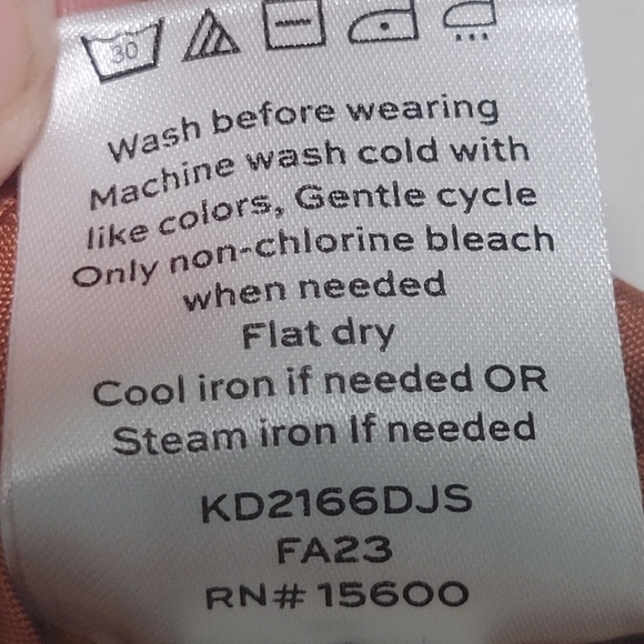 Draper James RSVP  Tie Neck Dot Jacquard Blouse Size L - Picture 12 of 12